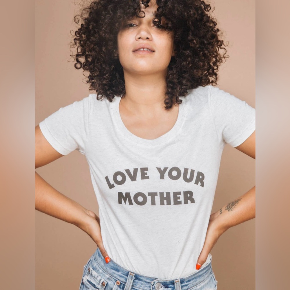 Love Your Mother Shirt (cream color)